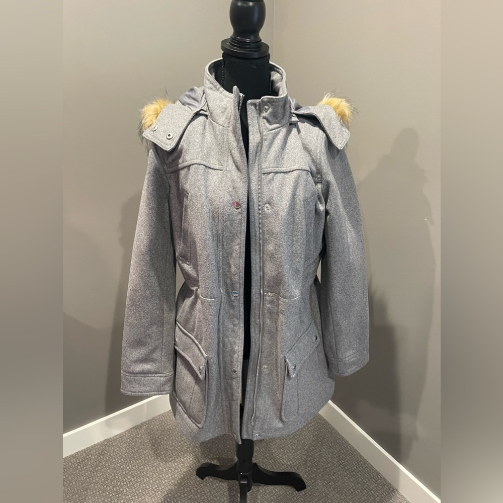 Express Gray Winter Jacket Size Medium - image 1